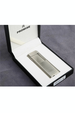 Promise Twiggy Gunmetal Metal Soft Flame Çakmak