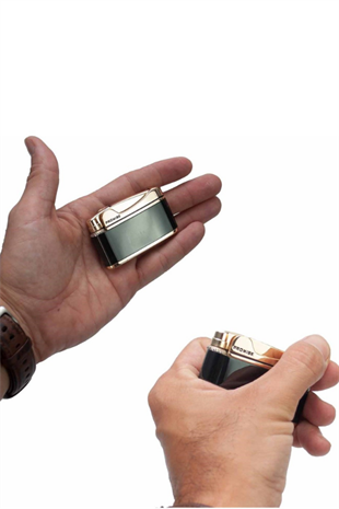 Promise Soft Flame Siyah Gold Metal Çakmak