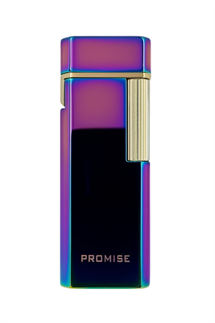 Promise Twiggy Pembe Gold Metal Soft Flame Çakmak