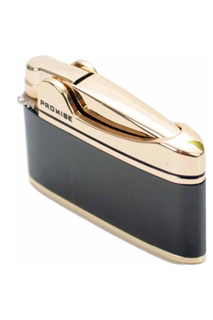 Promise Soft Flame Siyah Gold Metal Çakmak