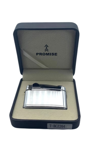 Promise Soft Flame Gümüş Metal Çakmak