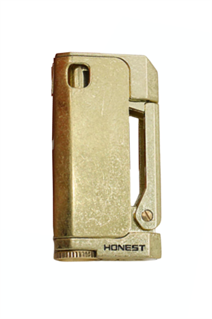 Promise Fırçalı Gold Tek Alevli Benzinli Çakmak