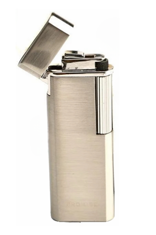 Promise Twiggy Gunmetal Metal Soft Flame Çakmak