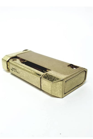 Promise Fırçalı Gold Tek Alevli Benzinli Çakmak