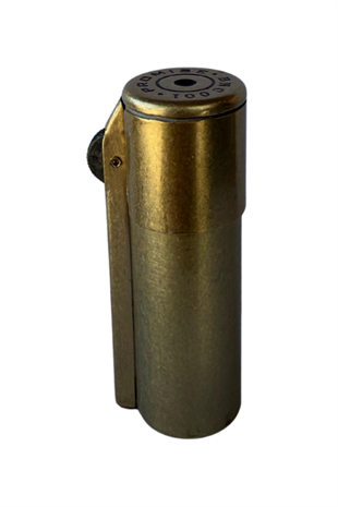 Promise Fırçalı Gold Yandan Kapaklı Tek Alevli Metal Benzinli Çakmak