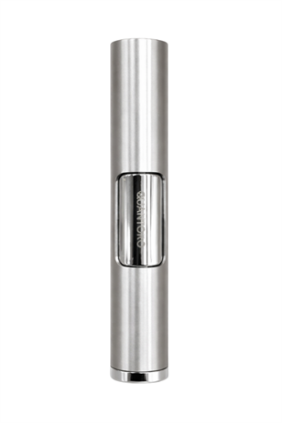 Quantoro Tek Torch Pürmüz Gümüş Metal Puro Çakmağı