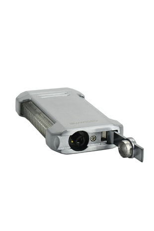 Quantoro Perde Alev Delicili Gümüş Metal Puro Çakmağı