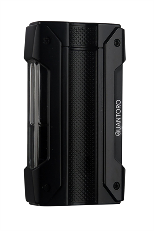 Quantoro Tek Torch Pürmüz Siyah Metal Puro Çakmağı