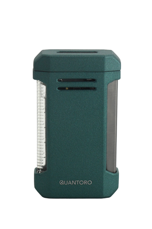 Quantoro Perde Alev Delicili Yeşil Metal Puro Çakmağı