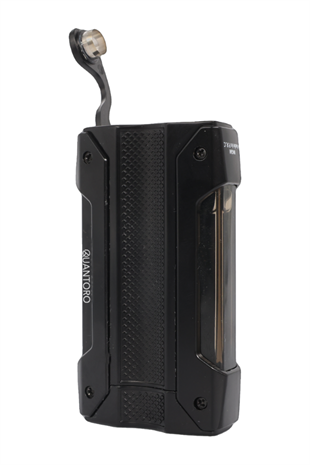Quantoro Tek Torch Pürmüz Siyah Metal Puro Çakmağı