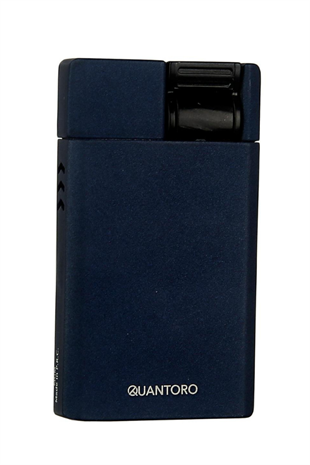 Quantoro Tek Torch Pürmüz Lacivert Metal Puro Çakmağı