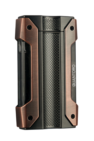 Quantoro Tek Torch Pürmüz Gunmetal-Bakır Metal Puro Çakmağı