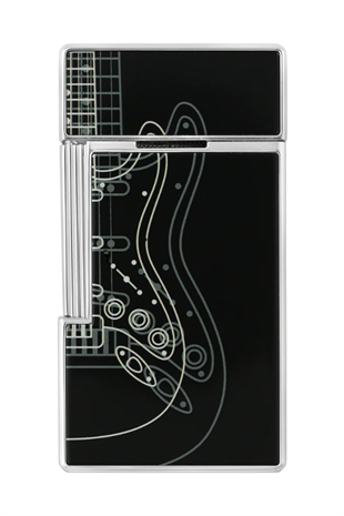 S.T. Dupont Biggy Fender Siyah Puro Çakmağı 25025