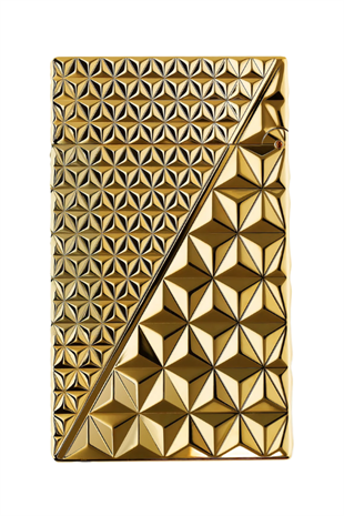 S.T. Dupont Ligne 2 Çift Soft Alev Fire X Gold Puro Çakmağı C16646