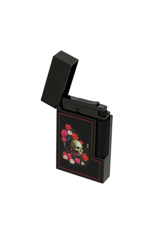 S.T. Dupont Ligne 2 Black Memento Mori Puro Çakmağı 16394