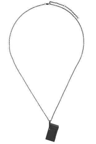 S.T. Dupont Siyah Puro Çakmağı Kolye 27068CH