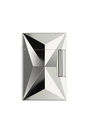 S.T. Dupont Ligne 2 Chrome Fire X Luxury Gümüş Puro Çakmağı 18610