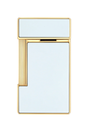 S.T. Dupont Lacquered Slimmy Beyaz Puro Çakmağı 28224