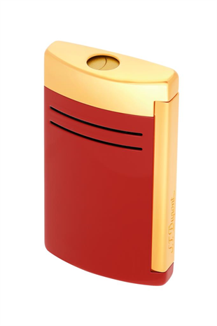 S.T. Dupont Maxijet Burgundy/Gold Puro Çakmağı 20174