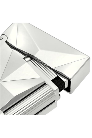 S.T. Dupont Ligne 2 Chrome Fire X Luxury Gümüş Puro Çakmağı 18610