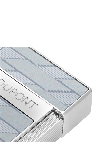 S.T. Dupont Biggy Monogram 1872 Gri Puro Çakmağı 25080