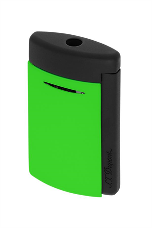 S.T. Dupont Minijet Lacquered Neon Yeşil Puro Çakmağı 10872