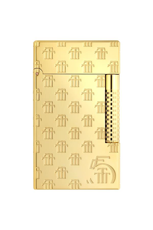 S.T. Dupont Initial Guilloche Trinidad 55th Annieversary  Gold Puro Çakmağı C23077