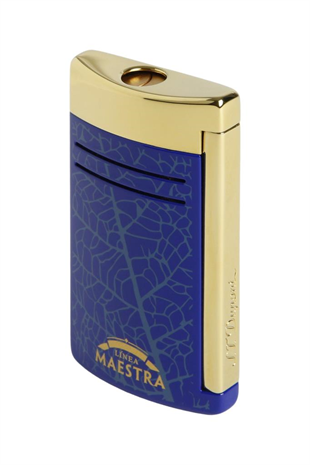 S.T. Dupont Linea Maestra Partagas Mavi-Gold Maxijet Puro Çakmağı 20095