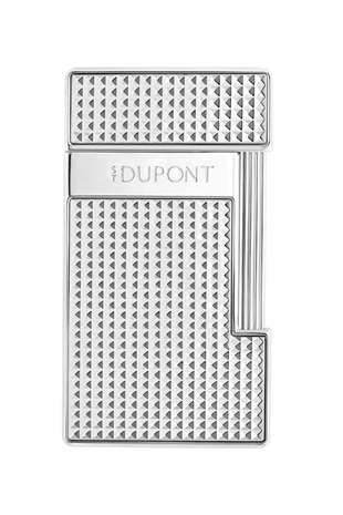 S.T. Dupont Slimmy Silver Diamond Head Puro Çakmağı 28120