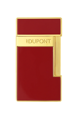 S.T. Dupont Lacquered Slimmy Kırmızı Puro Çakmağı 28030