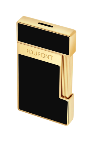 S.T. Dupont Lacquered Slimmy Siyah Puro Çakmağı 28222