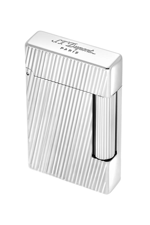 S.T. Dupont Initial Diagonal Gümüş Puro Çakmağı 20830