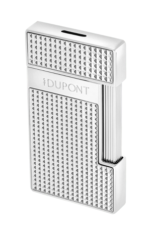 S.T. Dupont Slimmy Silver Diamond Head Puro Çakmağı 28120