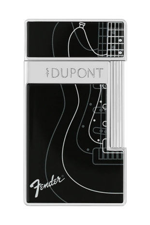 S.T. Dupont Slimmy Fender Siyah Puro Çakmağı 28025