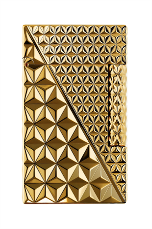 S.T. Dupont Ligne 2 Çift Soft Alev Fire X Gold Puro Çakmağı C16646