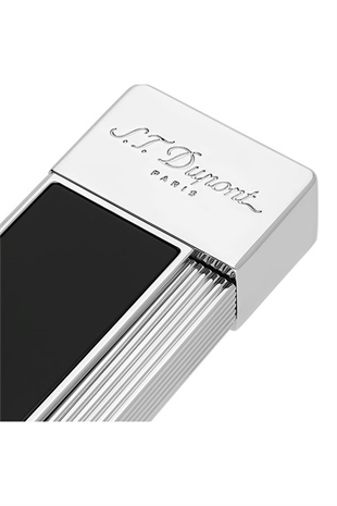 S.T. Dupont Twiggy Siyah-Krom Puro Çakmağı 30001