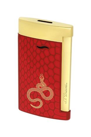 S.T. Dupont Lacquered Slim 7 Kırmızı Puro Çakmağı 27075