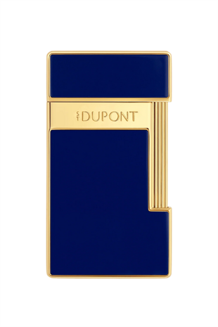 S.T. Dupont Lacquered Slimmy Mavi Puro Çakmağı 28225