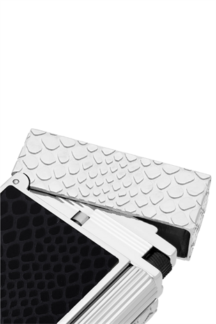 S.T. Dupont Guilloche Under Lacquer Ligne 2 Yılan Desenli Siyah Çakmak 16079