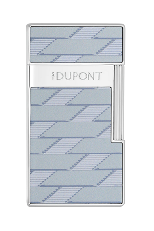 S.T. Dupont Biggy Monogram 1872 Gri Puro Çakmağı 25080