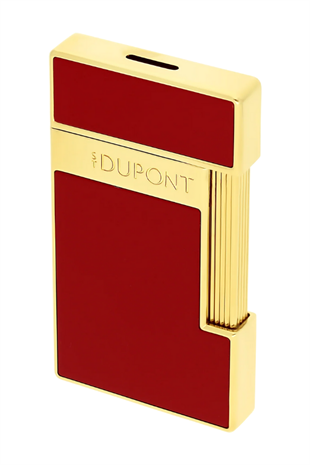 S.T. Dupont Lacquered Slimmy Kırmızı Puro Çakmağı 28030