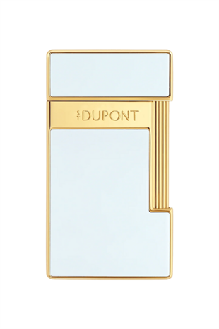 S.T. Dupont Lacquered Slimmy Beyaz Puro Çakmağı 28224