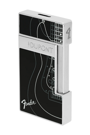 S.T. Dupont Slimmy Fender Siyah Puro Çakmağı 28025