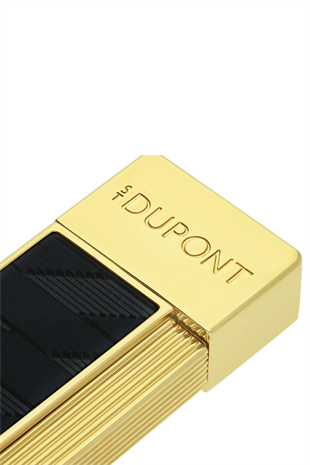 S.T. Dupont Twiggy Monogram Siyah-Gold Puro Çakmağı 30079