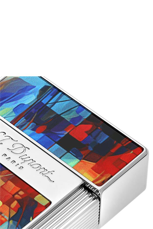 S.T. Dupont Biggy Lacquered Graffty Çok Renkli Puro Çakmağı 25024