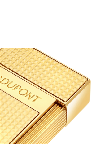 S.T. Dupont Biggy Golden Diamond Head Puro Çakmağı 25209