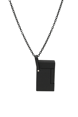 S.T. Dupont Siyah Puro Çakmağı Kolye 27068CH