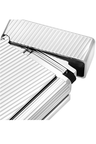 S.T. Dupont Initial Diagonal Gümüş Puro Çakmağı 20830