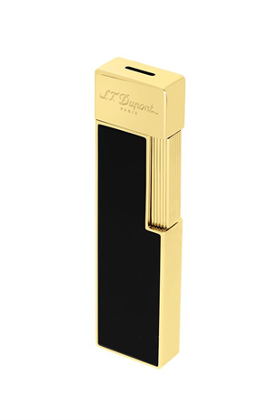 S.T. Dupont Twiggy Siyah-Gold Puro Çakmağı 30002