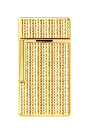 S.T. Dupont Biggy Golden Diamond Head Puro Çakmağı 25209